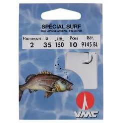 10 hameçons montés spécial surf water queen