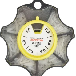 Accessoire flotteur peche au coup team france boite gaines silicone