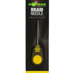 Aiguille micro appâts carpe korda braided hair needle 7cm