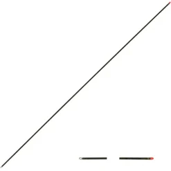 Aiguilles flashmer inox ver fragile 20cm boucle/fluo (x2)