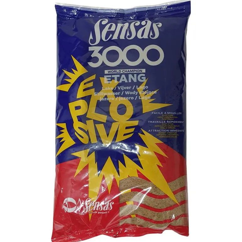 Amorce Sensas 3000 Explosive Etang 1kg