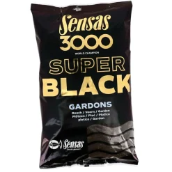 Amorce Sensas 3000 Super Black Gardon 1kg