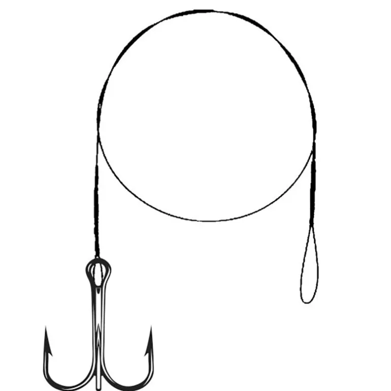 Avancon acier carnassier cannelle megaflex 40cm 7.5kg triple (x3)