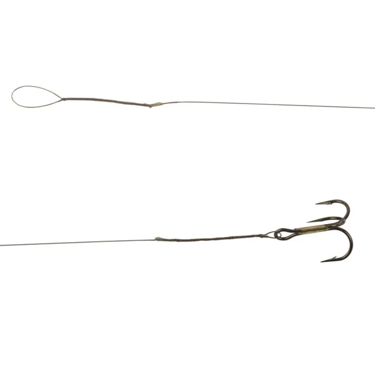 Avancon acier carnassier cannelle megaflex 40cm 7.5kg triple (x3)