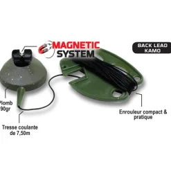 Back lead carpe fun fishing magnetic 90g
