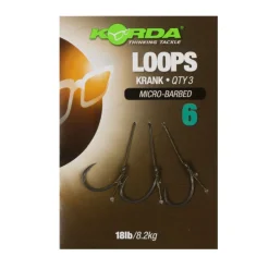 Bas de ligne carpe korda loop rigs krank 18lb
