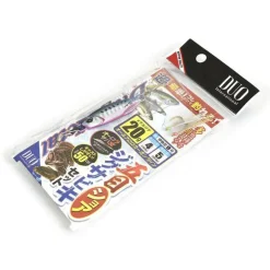 Bas de ligne duo drag metal shore jig sabiki set 30g