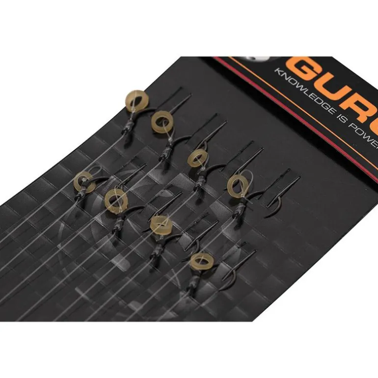 Bas de ligne Guru QM1 Bait Bands 4" (x8)