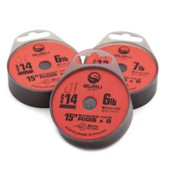 Bas de ligne Guru SMWG Bait Bands 15" (x8)