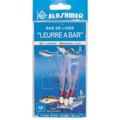 Bas de ligne mer flashmer leurre a bar