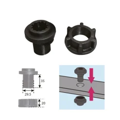 Base Encastrable Seven Bass Barque Compatible Plug&Go