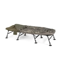 Bedchair Nash Indulgence HD40 8 Leg Sleep System Camo Emperor