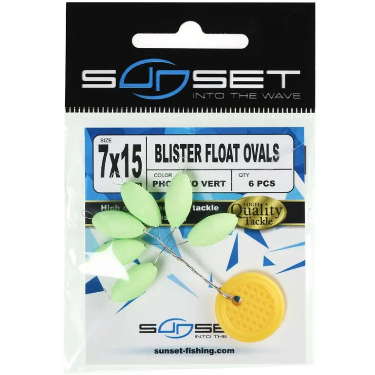 Blister Sunset Float Oval Phospho Vert ST-D 137