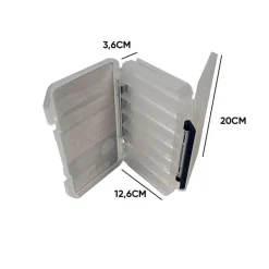 Boite Reversible Versus 100 Clear 20x12.6x3.6cm