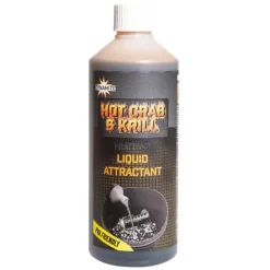 Booster Dynamite Baits Hot Crab et Krill liquid Attractant 500ml