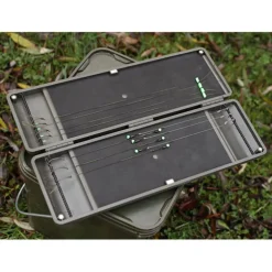 Boîte à bas de ligne carpe korda large rigsafe