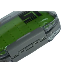 Boîte à mouche silverstone waterpro rubber twin/small (capacité 180 mouches)