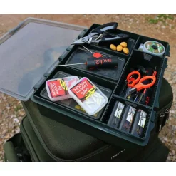 Boîte à pêche carpe mack2 compact carp box