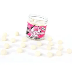 Bouillettes flottantes carpe mainline hi-visual pop ups milky toffee 15mm