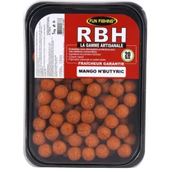 Bouillettes Fun Fishing RBH Boilies Mango N'Butiric 800g