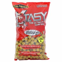 Bouillettes funfishing extasy Pineapple et Blackberry 4kg 20mm
