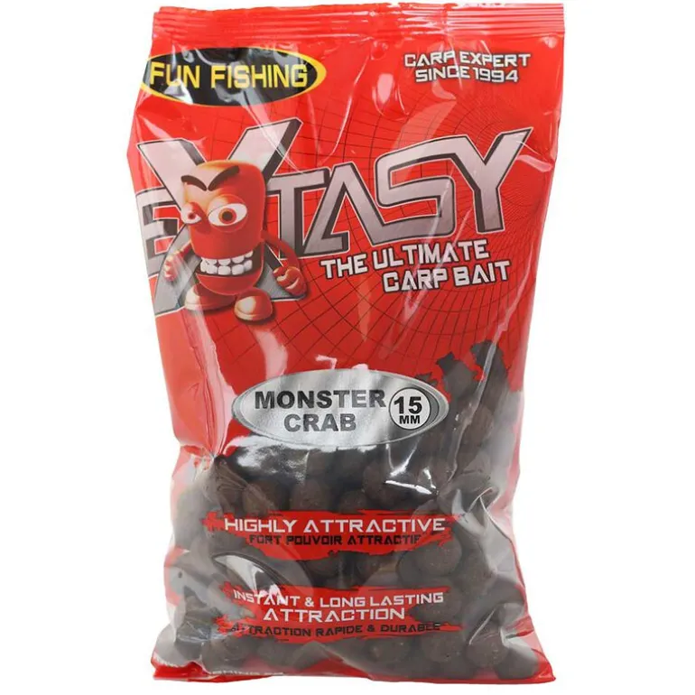 Bouillettes funfishing extasy monster crab 800g