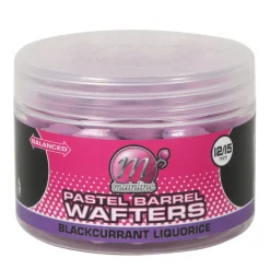Bouillettes équilibrées carpe mainline wafter barrels blackcurrant liquorice 10/14mm