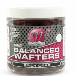Bouillettes équilibrées carpe mainline high impact balanced wafters spicy crab