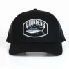 Casquette Grundens Bluefin Trucker Solid Black