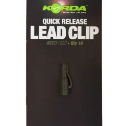 Clip plomb carpe korda quick release lead clips - 10 stuck
