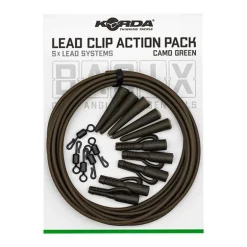 Clip plombs korda basix lead clip action pack