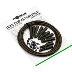 Clip plombs korda basix lead clip action pack