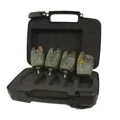 Coffret 3 Détecteurs + Centrale Carp Addict Camo (Vert, Rouge et Bleu)