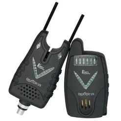 Coffret 3 détecteurs carpe team carpfishing baxter vx + centrale