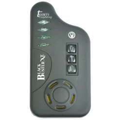 Coffret 4 détecteurs carpe team carpfishing black buster xe + centrale
