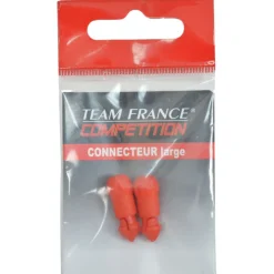 Connecteurs coup team france perles de connexion (x2)