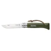 Couteau Opinel N°08 Baroudeur Kaki