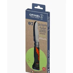 Couteau Opinel N°07 Outdoor Junior Kaki Orange