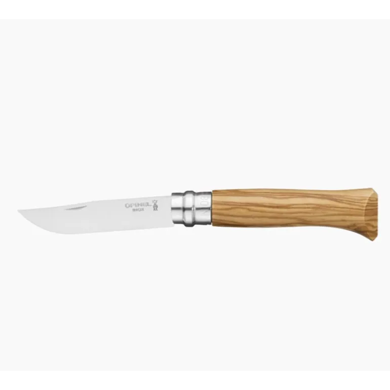 Couteau Opinel Plumier n°08 Olivier + Étui