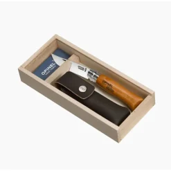 Couteau Opinel Plumier n°08 Carbone + Étui