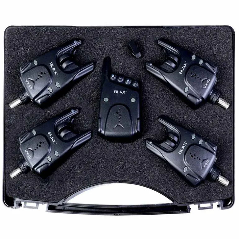 Detecteur Carp Strict Blax VXR Alarm Set 4+1 N