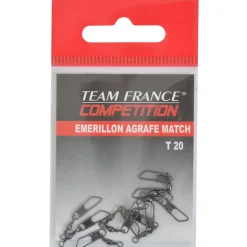 Emerillon à agrafe coup team france match t20 (x10)