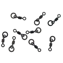 Emerillons à anneaux carpe mack2 mini hook ring swivel (x15)