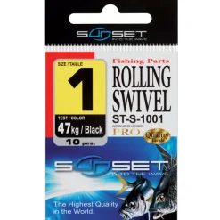 Emerillons mer sunset rolling swivel