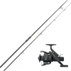 Ensemble carpe 10' 3lbs dark water canne + moulinet team carpfishing