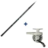 Ensemble Garbolino Canne Téléréglable 4m80 + Moulinet Capoté