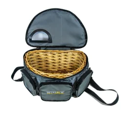 Ensemble Garbolino Canne Téléréglable 3m80 + Moulinet 800 + Panier Truite