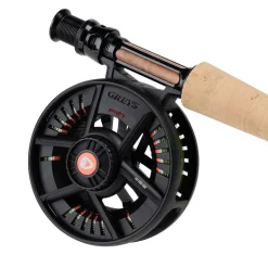 Ensemble Greys Fin Fly canne 8’ soie 4 + moulinet + soie n°4
