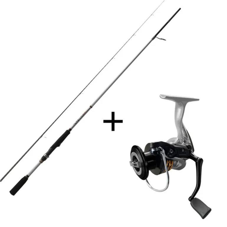 Ensemble Spinning Major Craft Kahory Combo Canne 762m+ 2.29m, 7-35g + Moulinet KRS3000