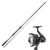 Ensemble Sunset Seaboss SW 2.40m, 100-200g + Moulinet Sunhopper SWF 501Fd